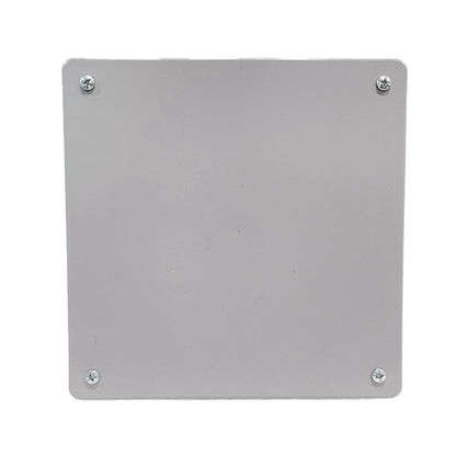CAJA SKYLINK 6X6X4 DE REGISTRO PVC COLOR GRIS / EXTERIOR /  PESADA