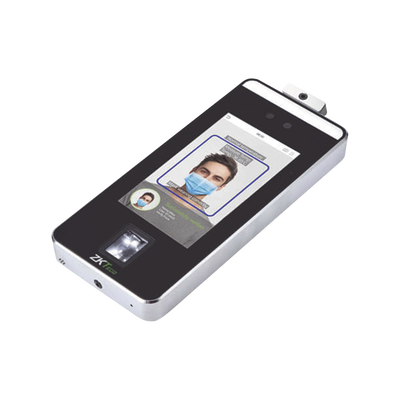 Biometrico de Acceso y Asistencia con Reconocimiento Facial / Palma / Huella Digital y Temperatura.