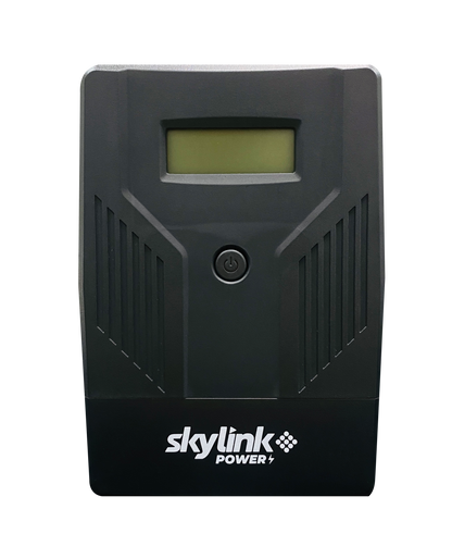 BATERIA UPS SKYLINK DE 1500VA/900W, LÍNEA INTERACTIVA ENTRADA/SALIDA 120 VCA,  REGULADOR DE VOLTAJE