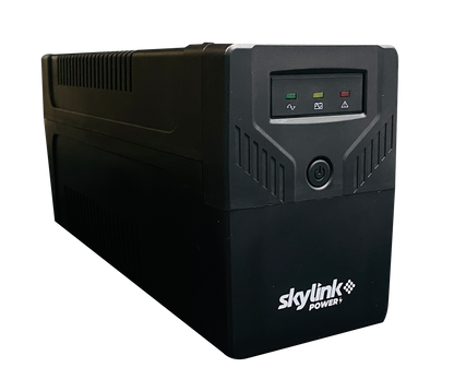 BATERIA UPS SKYLINK DE 800VA/510W, LÍNEA INTERACTIVA ENTRADA Y SALIDA 120 VCA,  REGULADOR DE VOLTAJE