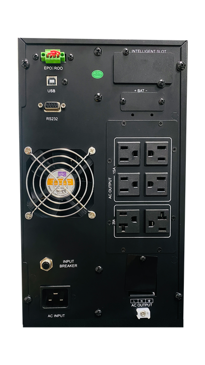 BATERIA UPS SKYLINK ONLINE DE 2000V/1800W, LÍNEA INTERACTIVA ENTRADA/SALIDA 120 VCA