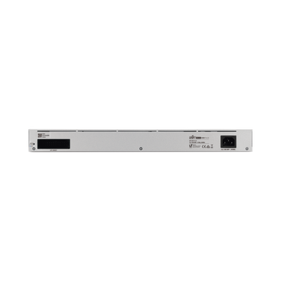 UniFi Switch Ubiquiti capa 3 de 24 puertos Gigabit RJ-45 + 2 puertos 1/10G SFP.