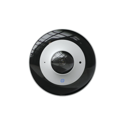 Cámara Fisheye IP 6MP EPCOM GEN3, POE, 30M IR, IP67, Lente 1.1MM, NDAA Certificado, 360°