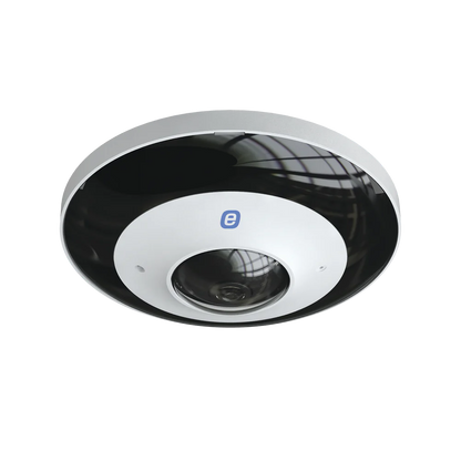 Cámara Fisheye IP 6MP / POE / 30m IR / Micro SD / IP67 / Lente 1.1 mm / NDAA Certificado/ 360°