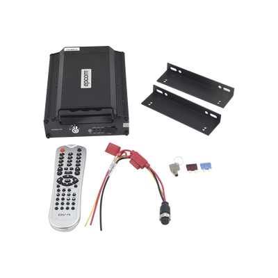DVR Epcom Móvil Trihíbrido / 4CH + 1IP / 720p AHD.