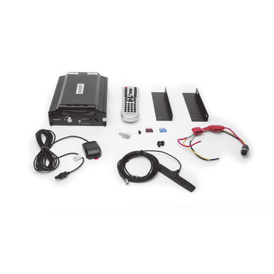 DVR Móvil Trihibrido Epcom AHD 4 Canales / 2MP + 1 canal IP / H.265.