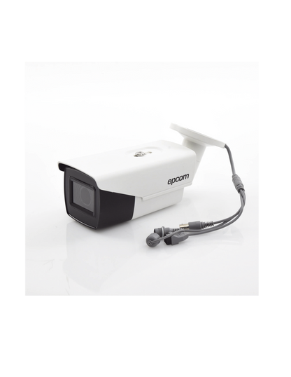 CAMARA ANALOGA BALA EPCOM TURBOHD 2MP, LENTE MOT 2.7MM, 70 MTS IR, IP67, METALICA,