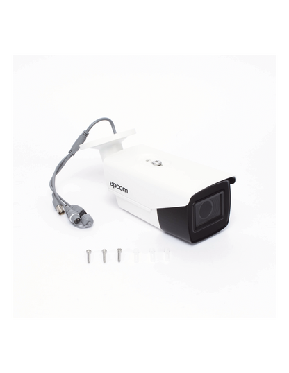 CAMARA ANALOGA BALA EPCOM TURBOHD 2MP, LENTE MOT 2.7MM, 70 MTS IR, IP67, METALICA,