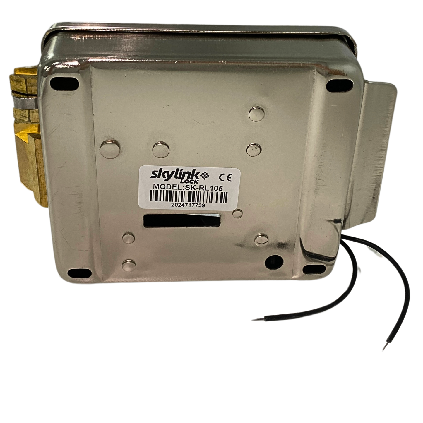 CERRADURA ELECTRICA SKYLINK CON BOTON DE SALIDA, INCLUYE LLAVE, EXTERIOR, IZQUIERDA Y DERECHA