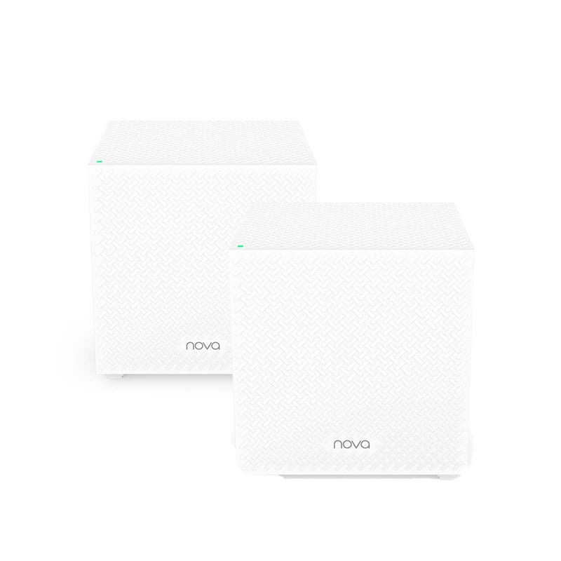 Kit de 2 cubos Mesh Tenda Tri-Band Gigabit / 300 Mbps.