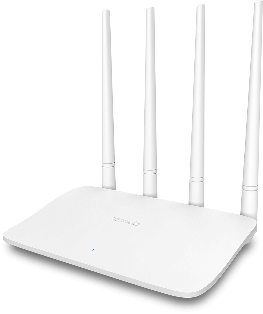 Router Tenda con 4 Antenas Externas de 5DBI.