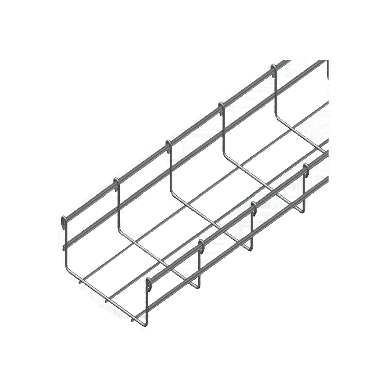 Escalerilla Newlink 4x2x3 / 6x2x3 / 8x2x3 / 12x2x3 Mts / Electro Zinc.