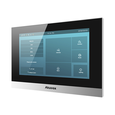 Monitor AKUVOX Android de 7 Pulgadas P/ Intercom SIP