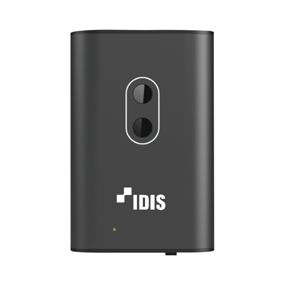 Cámara IDIS IP 1.2MP / Térmica / Termometría / 10 puntos de detección.