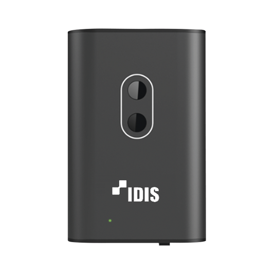 Cámara IDIS IP 1.2MP / Térmica / Termometría / 10 puntos de detección.