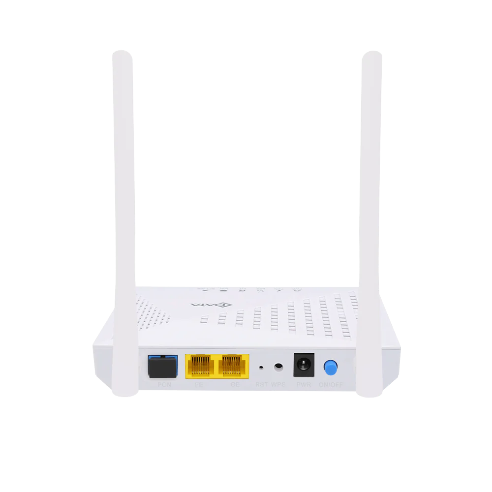 ONU CDATA DUAL G/EPON, +1xFE+1GE+WI-FI 2.4 Ghz / CPU de alto rendimiento/ 300 Mbps/ Vía Wi-Fi:2.488