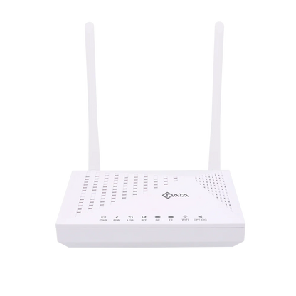 ONU CDATA DUAL G/EPON, +1xFE+1GE+WI-FI 2.4 Ghz / CPU de alto rendimiento/ 300 Mbps/ Vía Wi-Fi:2.488