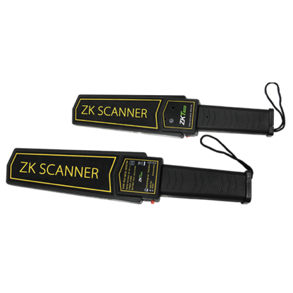 Detector de metales portátil ZkTeco / Se recarga de 4-6 horas / Vibración.
