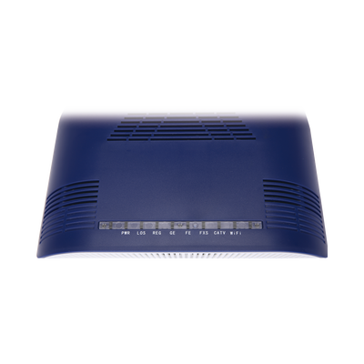 Router Vsol Onu Dual G/EPON con Wi-Fi en 2.4 GHz / CATV / 300 Mbps vía Wi-Fi.