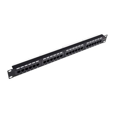 Patch Panel UTP Cat6A LinkedPro 24 Puertos / Con Ordenador.