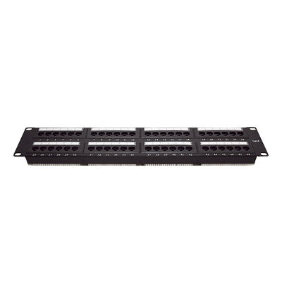 Patch Panel UTP Cat6A LinkedPro de 48 Puertos / Con Organizador.