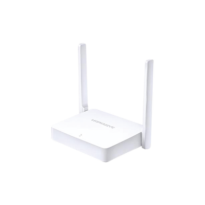 Router Inalámbrico Mercusys / 2.4 GHz de 300 Mbps / 2 Antenas 5 DBI.