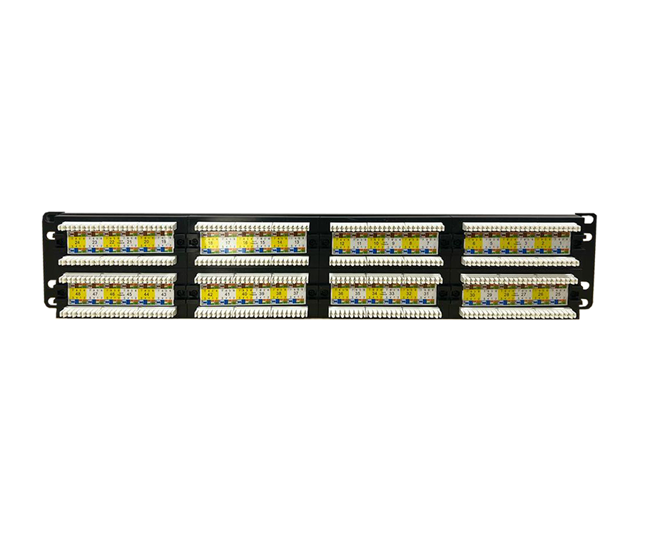 Patch Panel Skylink UTP de 48 Puertos Cat6 / 2U / 19IN.