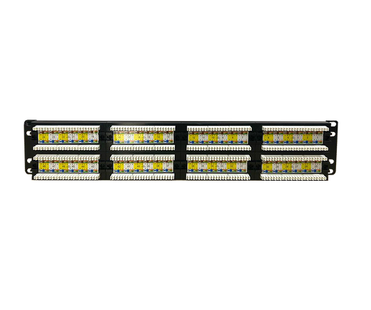 Patch Panel Skylink UTP de 48 Puertos Cat6 / 2U / 19IN.