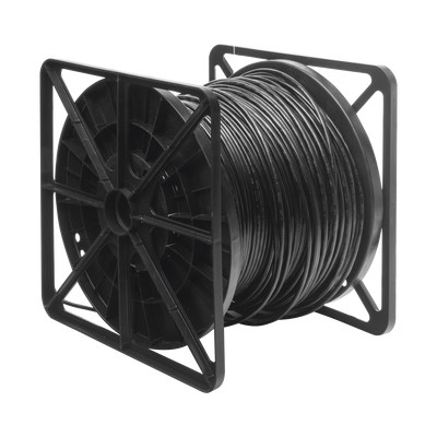 Cable UTP Cat5E Linkedpro / Color Negro / Exterior / Certificado 100% Cobre UL.