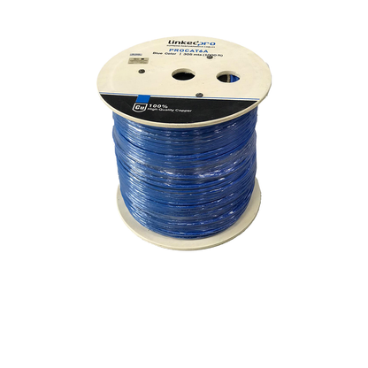 Cable UTP Cat6A LinkedPro / Color Azul / Interior / 100% Cobre / 305M.