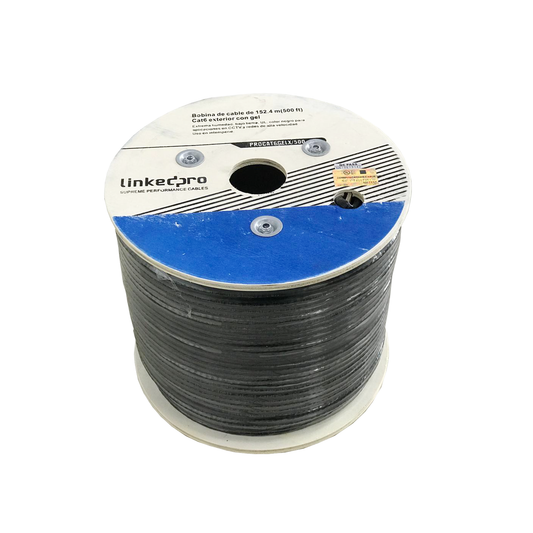 Cable UTP Cat6+Plus LinkedPro / 152M con Gel / Exterior.