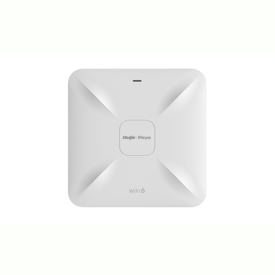 Punto de acceso Ruijie Wi-Fi 6 para interior en Techo hasta 3.2 Gbps Doble Banda MU-MIMO 4x4.