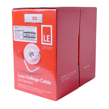 Cable de Alarma SFIRE 22x2 / 305 M / 22 AWG.