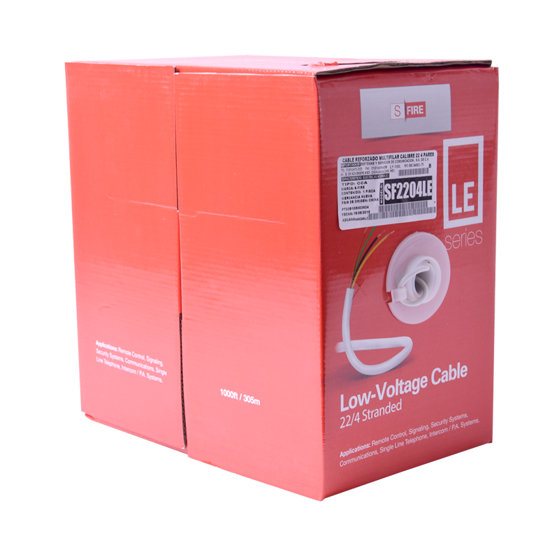 Cable de Alarma SFIRE 22x4 / 305M / 22 AWG.