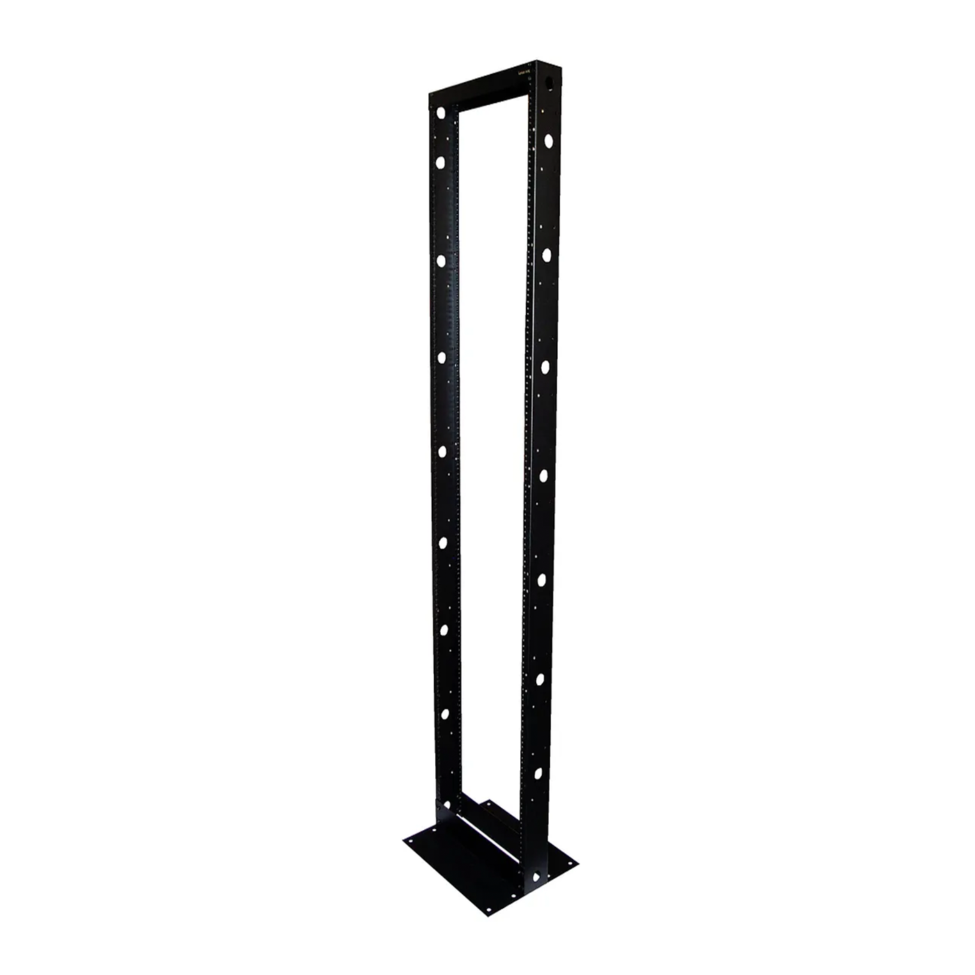 Rack de 2 Postes Newlink Vertical de 7" x 19" / 45R / Color Negro.