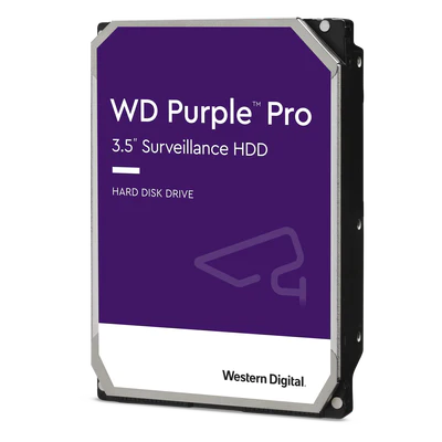 Disco Duro WD de 10TB Purple / Para Videovigilancia / 3 años de Garantía