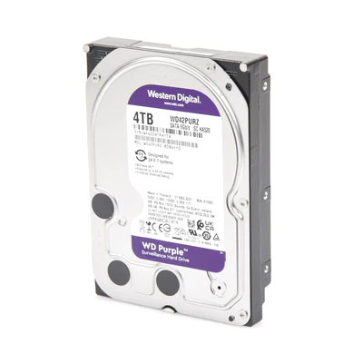 Disco Duro WD de 4TB Purple / Para Videovigilancia / 3 años de Garantía