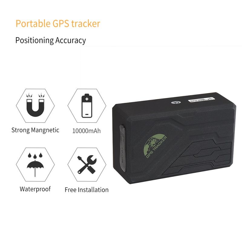 GPS Portátil Impermeable con magnético / 10,000MAH / Batería / IP67.