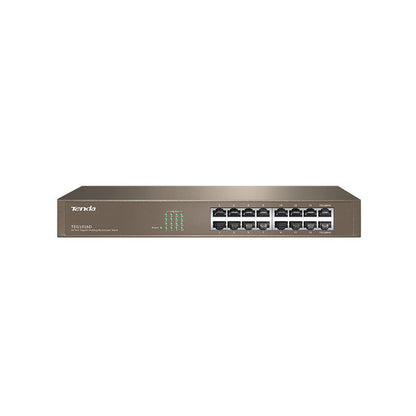 Switch Tenda de 16 Puertos 10/100/1000 Gigabit.