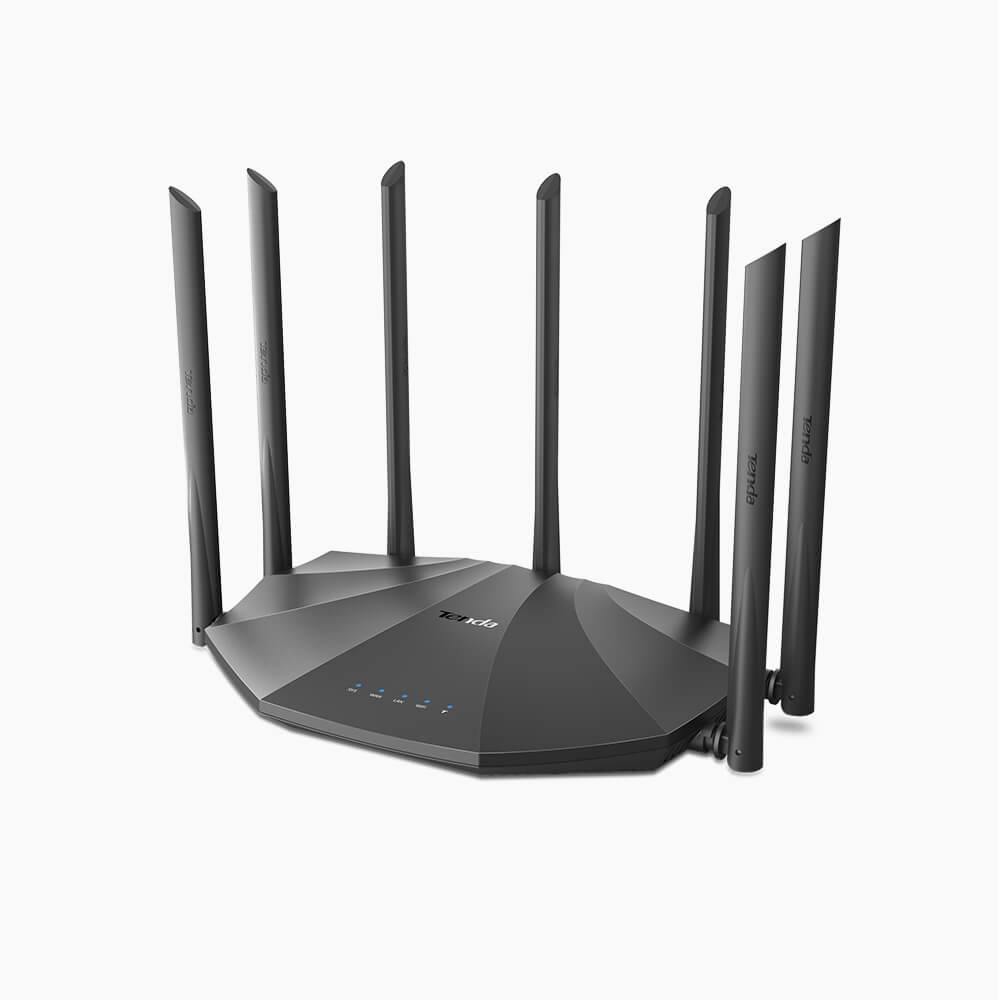 Router Tenda de 7 Antenas Gigabit Doble Banda / 4X4 Mu-Mimo.