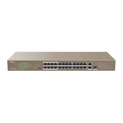 Switch POE Tenda Administrable Web 24FE + 2GE + 25FP.