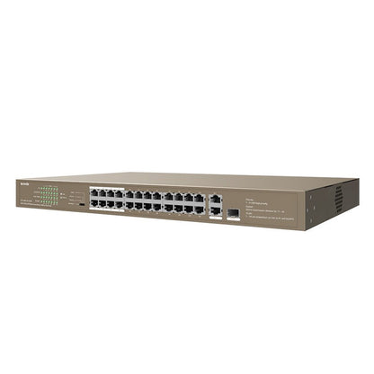 Switch POE Tenda Administrable Web 24FE + 2GE + 25FP.