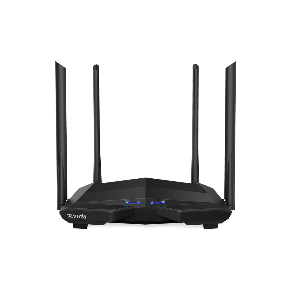 Router Tenda de 4 Antenas Gigabit / 1200Mbps.