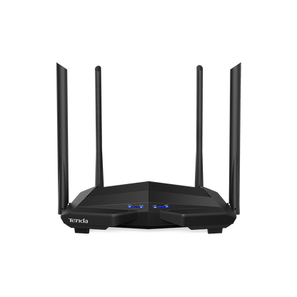 Router Tenda de 4 Antenas Gigabit / 1200Mbps.