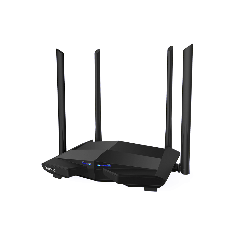 Router Tenda de 4 Antenas Gigabit / 1200Mbps.