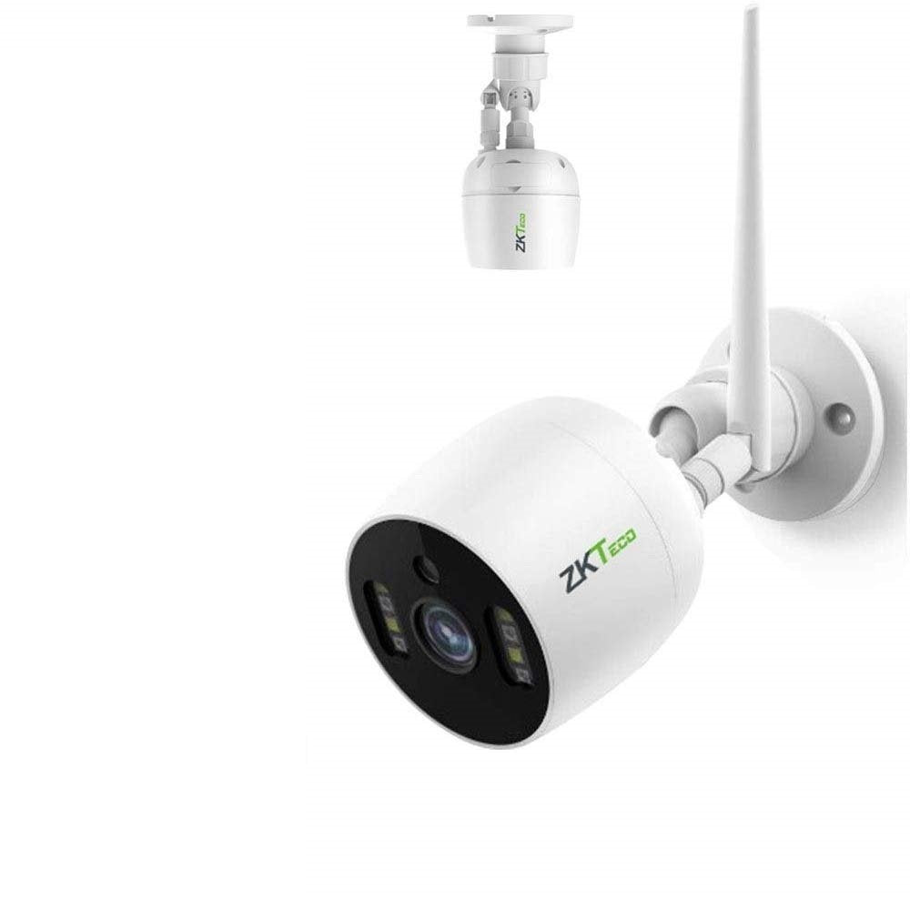 Cámara IP Wifi ZkTeco 2MP / Detección de Movimiento / Exterior / Alertas.