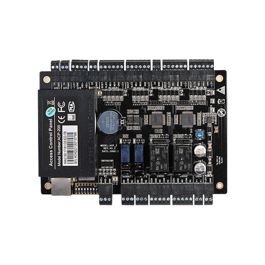 Panel de Control de Acceso IP ZkTeco para 2 puertas.