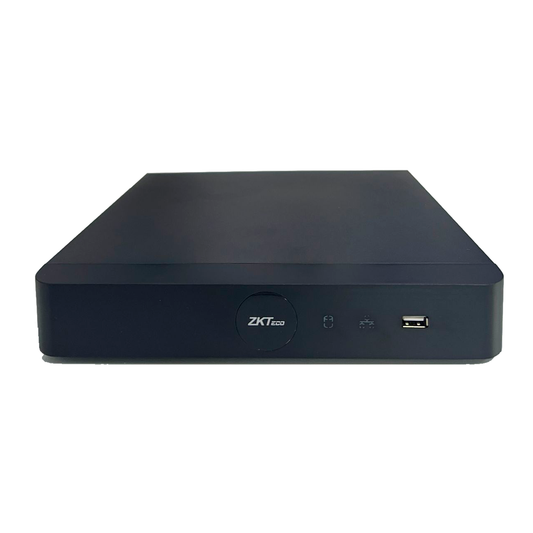 NVR de 4 Canales ZkTeco POE / 5MP /  SATA hasta 8 TB.