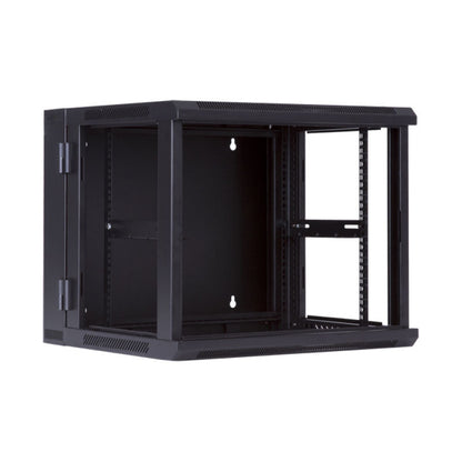 Gabinete de Pared 9U / Puerta de Vidrio.